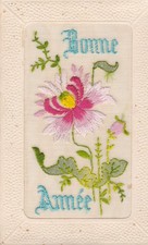 Cpa fantaisie brodee d'occasion Cpa fantaisie brodee d'occasion  Privas