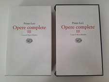 Primo levi opere usato  Italia