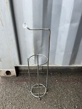 Metal silver toilet for sale  OLDHAM