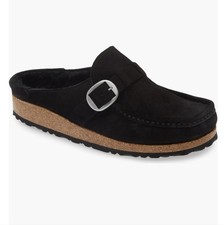 Birkenstock black suede d'occasion  Expédié en Belgium