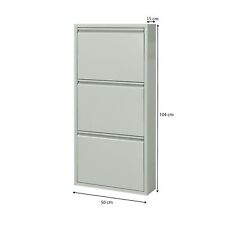 Metall schuschrank schuhkipper gebraucht kaufen  Berghaupten