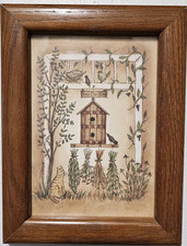 Vtg oak frame for sale  Oklahoma City