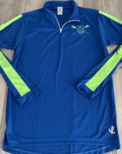 Camisa de remo JL Racing masculina manga longa 1/4 zíper desempenho feita nos EUA pequena, usado comprar usado  Enviando para Brazil