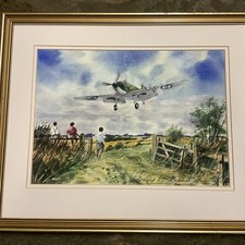 Original watercolour ww11 for sale  UK