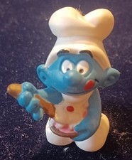 Figurine schtroumpf pâtissier d'occasion  Valréas