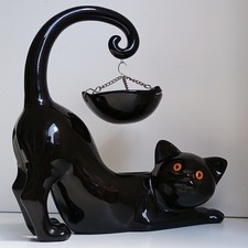 Ceramic black cat for sale  LEICESTER