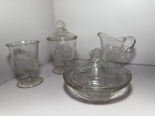 Gillinder & Sons VINTAGE? Brinquedo infantil Lion 4 peças. Conjunto de mesa - *EAPG* comprar usado  Enviando para Brazil