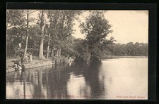 Old postcard fontaine d'occasion  Expédié en Belgium