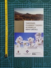 MAPA DIPUTACION TABERNAS FILAMBRES SIERRA ALHAMILLA IDIOMA SPA DESPLEGABLE NUEVO comprar usado  Enviando para Brazil