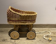 Puppenwagen korbgeflecht stube gebraucht kaufen  Gladbeck