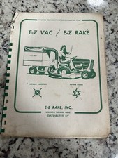Vac rake manual for sale  Shelton