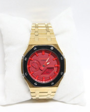 Relógio de pulso CASIO G-SHOCK GA-2100 5611 usado pulseira de metal tom dourado comprar usado Relógio de pulso CASIO G-SHOCK GA-2100 5611 usado pulseira de metal tom dourado comprar usado  Enviando para Brazil