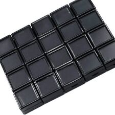 Usado, 20 peças 3x3cm caixa de plástico display de gemas atacado armazenamento para pedras preciosas/diamante comprar usado  Enviando para Brazil