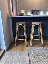 Vintage bamboo wicker for sale  LONDON