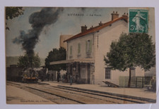 Cpa vitteaux gare d'occasion  France