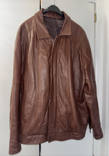 Leather tan brown for sale  PORT GLASGOW