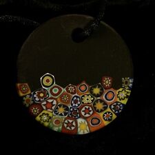 Murano millefiori pendant for sale  Roosevelt