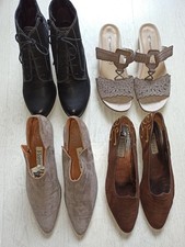 Damenschuhe . ledersohle gebraucht kaufen  Hamburg