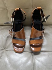 Zara patent mustard for sale  SURBITON