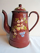 Cafetière tôle émaillée d'occasion  Bonneuil-Matours