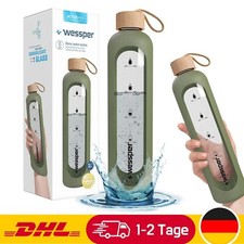 Trinkflasche glas wessper gebraucht kaufen  Görlitz