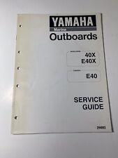 Yamaha 40HP Guia de Serviço Manual 40X E40X Motor de Popa 40 HP Novo Estoque Antigo # 294093 comprar usado  Enviando para Brazil