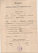 1895 zeugnis theologisches gebraucht kaufen  Homburg