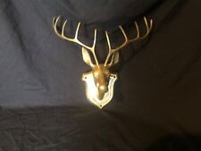 Brass stag head for sale  ROSS-ON-WYE