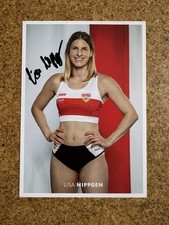 Lisa nippgen autogrammkarte gebraucht kaufen  Pfalzgrafenweiler