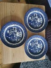 Churchill willow pattern for sale  BARNSLEY