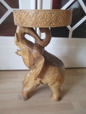 Holz beistelltisch elefant gebraucht kaufen  Bassum