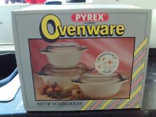 Pyrex casserole dishes for sale  DAGENHAM