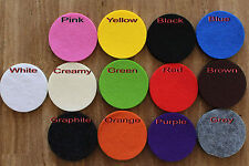 Felt Large Squares Piece  18 x 12 inch Choice of Colour 4 mm Thickness Craft, usado comprar usado  Enviando para Brazil