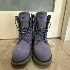 Botas de trabalho femininas 8,5 CAT Caterpillar P90567 eco biqueira de aço impermeável sapatos comprar usado  Enviando para Brazil