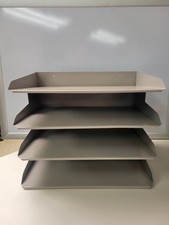 Usado, Bandeja de papel vintage de metal 4 camadas comprar usado  Enviando para Brazil
