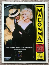 MADONNA - I'M BREATHLESS 1990 Full page UK magazine ad comprar usado  Enviando para Brazil