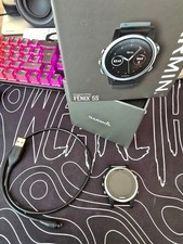 Garmin Fenix 5s Multisportuhr mit GPS Schwarz Silber comprar usado  Enviando para Brazil