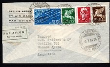 1924 italy lettera usato  Lessona