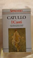 Canti catullo prima usato  Arezzo