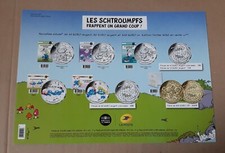 Summary plaque smurfs d'occasion  Expédié en Belgium
