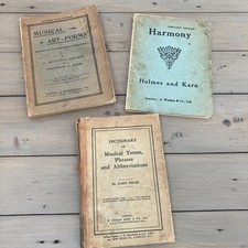 Vintage musical guides for sale  UK