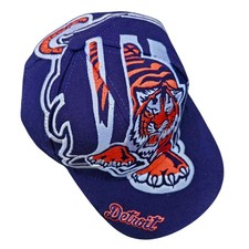 Chapéu Snapback Vintage Detroit Tigers Grande Logotipo The Game Raro HTF MLB 90s comprar usado  Enviando para Brazil