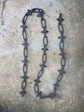 Galvanised spiked diamond for sale  CORBY