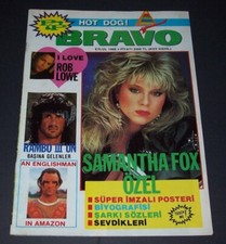 Usado, Capa SAMANTHA FOX++ SYLVESTER STALLONE -RAMBO -STING -PRINCE -MANDY SMITH 34141 comprar usado  Enviando para Brazil