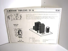 Schema vintage alimentatore usato  Milano