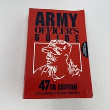 Army Officer's Guide by Lawrence P. Crocker (1996, Hardcover) comprar usado  Enviando para Brazil
