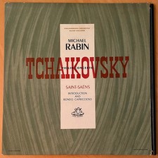 Usado, MICHAEL RABIN Tchaikovsky Saint-Saens Violin Concertos  UK ANGEL LP   RARE  NM comprar usado  Enviando para Brazil