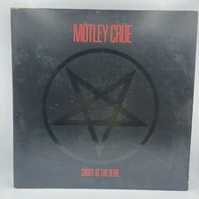 Vintage Record Vinyl MOTLEY CRUE - SHOUT AT THE DEVIL- Elektra 60289-1 comprar usado  Enviando para Brazil