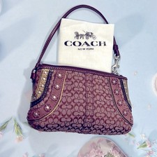 Coach burgundy minisignature for sale  Peoria
