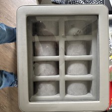 Reloj/joyero de cuero de 8 ranuras de calidad para hombre con cajón y tapa de cristal  segunda mano  Embacar hacia Mexico